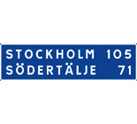 Avståndstavla