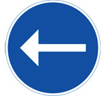 Påbjuden körriktning