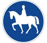 Påbjuden ridväg