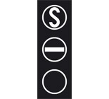 S+vågrätt streck