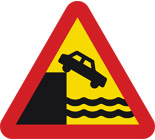 Varning för kaj