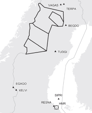 Karta restriktionsområden Karta restriktionsområden