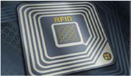 E-tag i form av ett RFID-chip