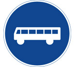 Påbjudet körfält eller körbana för fordon i linjetrafik m.fl.