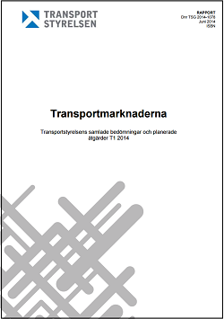 Transportmarknaderna - Transportstyrelsens samlade bedömningar och planerade åtgärder tertial 1 2014