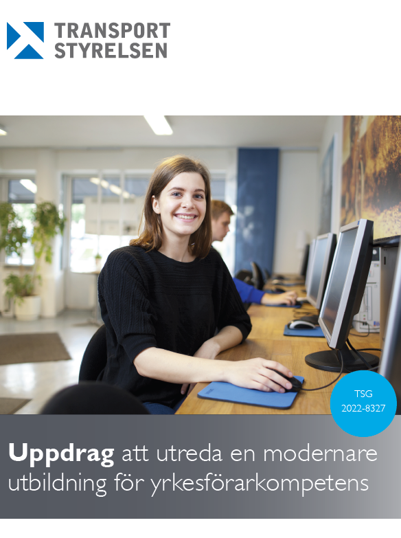 Uppdrag att utreda en modernare utbildning för yrkesförarkompetens