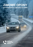 Zimowe opony na szwedzkich drogach w zimie