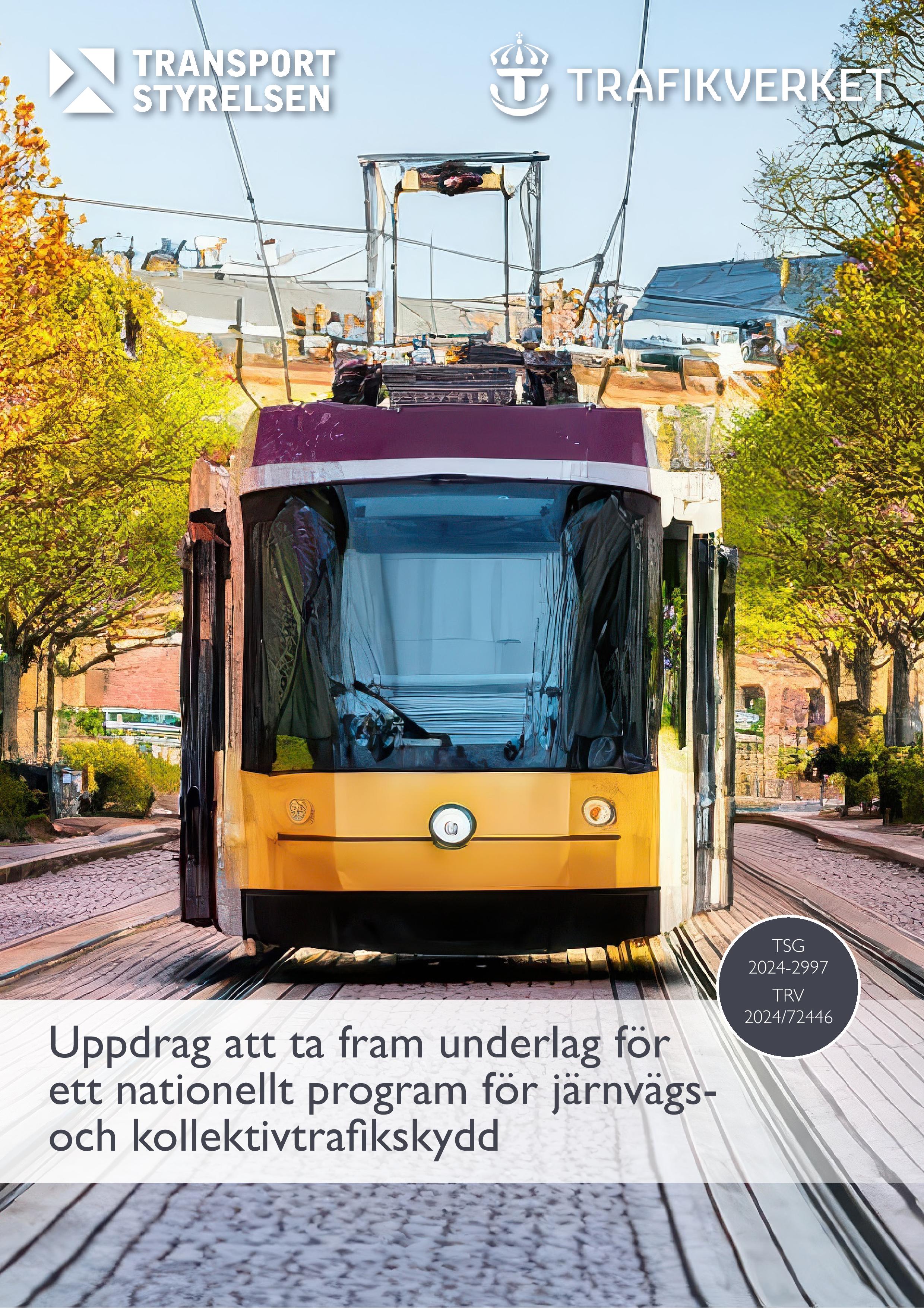 Uppdrag att ta fram underlag för ett nationellt program för järnvägs- och kollektivtrafikskydd