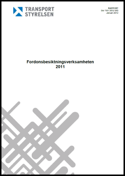 Fordonsbesiktningsverksamheten 2011