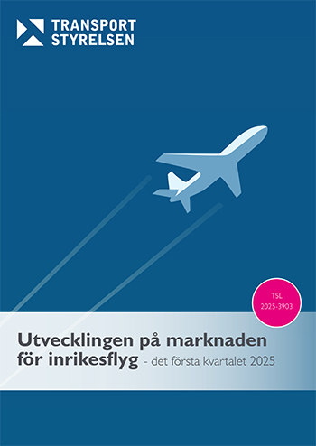 Utvecklingen på marknaden för inrikesflyg - det första kvartalet 2025