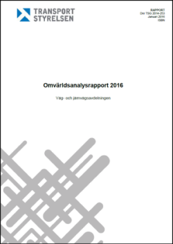 Omvärldsanalysrapport 2016