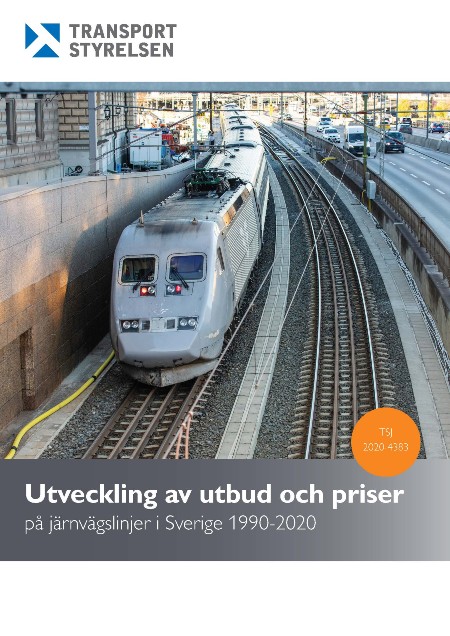Utveckling av utbud och priser på järnvägslinjer i Sverige 1990-2020