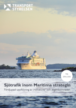 Sjötrafik inom Maritima strategin