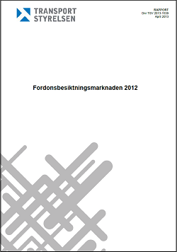 Fordonsbesiktningsmarknaden 2012