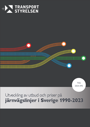 Utveckling av utbud och priser på järnvägslinjer i Sverige 1990-2023